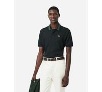 Lacoste Col Bord-Cotes short sleeve polo dark green black - L