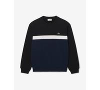 Lacoste Color Block Fleece sweatshirt black white navy blue - XXL