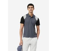 Lacoste Color Block Ultra-Dry short sleeve polo dark grey white black - S