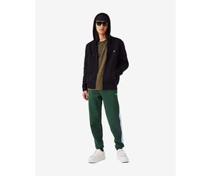 Lacoste Colorblock Full Zip Hoodie Black - L