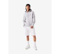 Lacoste Colorblock Full Zip Hoodie light grey - XL