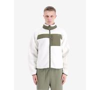 Lacoste Colour-Block Sherpa jacket white green - XL
