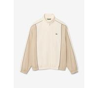Lacoste Colour-Block Water-Repellent Track Jacket Beige - S-M