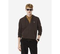 Lacoste Colourblock Full Zip Hoodie Dark Brown - XS