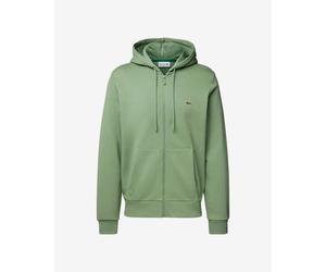 Lacoste Colourblock Full Zip Hoodie Sage Green - M
