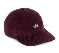 Lacoste Corduroy Cap - Dark Burgundy O/S O/S