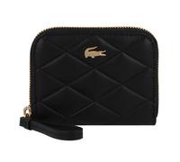 Lacoste Core Essentials Crocodelle Wallet Leather 10.5 cm black
