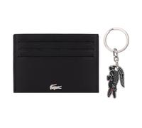 Lacoste Core Essentials FG Credit card case Leather 10 cm Gift box black