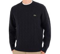 Lacoste Cotton Blend Crew Knit Navy