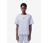 Lacoste Cotton Classic Short Sleeve T-Shirt Light Blue Women - 36