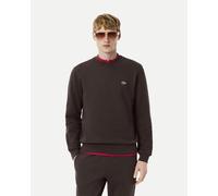 Lacoste Cotton Eco Logo Sweatshirt Dark Brown - M