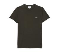 Lacoste Cotton Pima Crew Neck T-Shirt Dark Brown