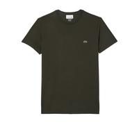 Lacoste Cotton Pima Crew Neck T-Shirt Dark Brown - L