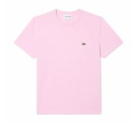 Lacoste Cotton Pima Crew Neck T-Shirt Pink