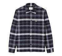 Lacoste Cotton Plaid Overshirt Navy