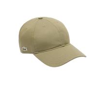Lacoste Cotton Twill Baseball Cap, Light Green Khaki (UK, Alpha, One Size, Light Green Khaki)