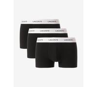 Lacoste Court Boxers Intense Black White (3 units) - L