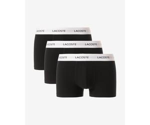 Lacoste Court Boxers Intense Black White (3 units) - XL