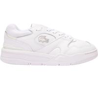 Lacoste Womens Line Shot Trainers - White Leather - Size UK 4