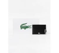Lacoste Credit Card Holder And Key Ring Gift Box - Noir KR Croc Sinope R66 - Noir KR Croc Sinope R66 - One Size