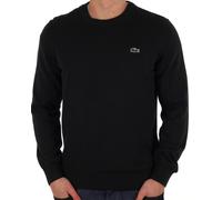 Lacoste Classic Fit Crew Organic Cotton Sweater Black 2XL Men