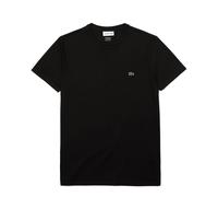 (Black, S) Lacoste Mens T Shirts TH6709 Short Sleeve Regular Fit