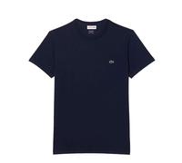 Lacoste Crew Neck Pima Cotton T-Shirt Navy Blue