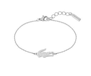 Lacoste Crocodelle Bracelet Stainless Steel 2040046 - Man - Quartz Silver