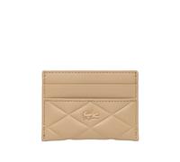 Lacoste Crocodelle leather cardholder - Neutrals One Size