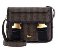 LACOSTE cross body bag Messenger Bag Mono Slate Black Shitake