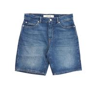 Lacoste Denim Bermuda Shorts Washed Deep Medium Blue