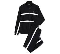 Lacoste Sport Printed Tracksuit Black White - M