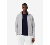 Lacoste Double Face Jersey Half Zip Sweatshirt Grey - M