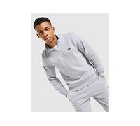 Lacoste Double Knit 1/2 Zip Sweatshirt - Grey - Mens 4/M