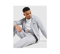 Lacoste Double Knit Full Zip Hoodie - Grey - Mens 3/S