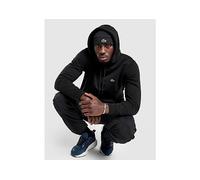 Lacoste Double Knit Overhead Hoodie - Black - Mens 5/L