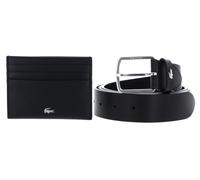 LACOSTE Elegance Punch Cardholder + Belt Box W130 Noir
