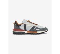 Lacoste Elite Active Contrast shoes light grey dark grey burgundy brown - 11UK