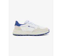 Lacoste Elite Active Evo Shoes White Light Beige Blue - 44