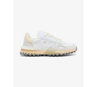 Lacoste Elite Active Suede Shoes White Orange Women - 37