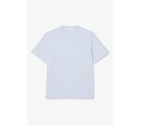 Lacoste Embossed Branding Cotton T-Shirt - Blue - 7 (XXL)