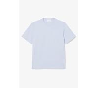 Lacoste Embossed Branding Cotton T-Shirt - Blue - 8 (3XL)