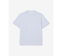 Lacoste Embossed Branding Short Sleeve T-Shirt Light Blue - L