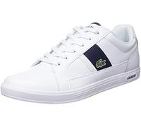 Lacoste Europa 0722 1 SMA Men's Low-Top Trainers, white navy blue, 9.5 UK