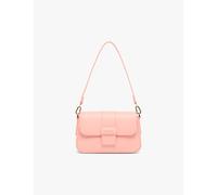 Lacoste Faux Leather Shoulder Bag Light Pink