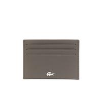 Lacoste fg leather cardholder - Brown One Size