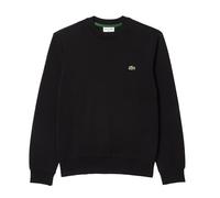 Men's Lacoste Organic Brushed Cotton Jogger Sweatshirt Size 5 - L Black