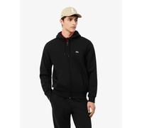 Lacoste Fleece Full-Zip Mens Classic Fit Hoodie - Black 031 - Black 031 - XL