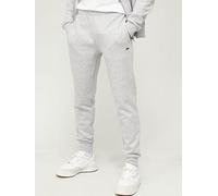 Organic Cotton Fleece Slim Joggers Grey L