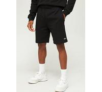 Lacoste Fleece Jersey Shorts, Black, Size S, Men Black